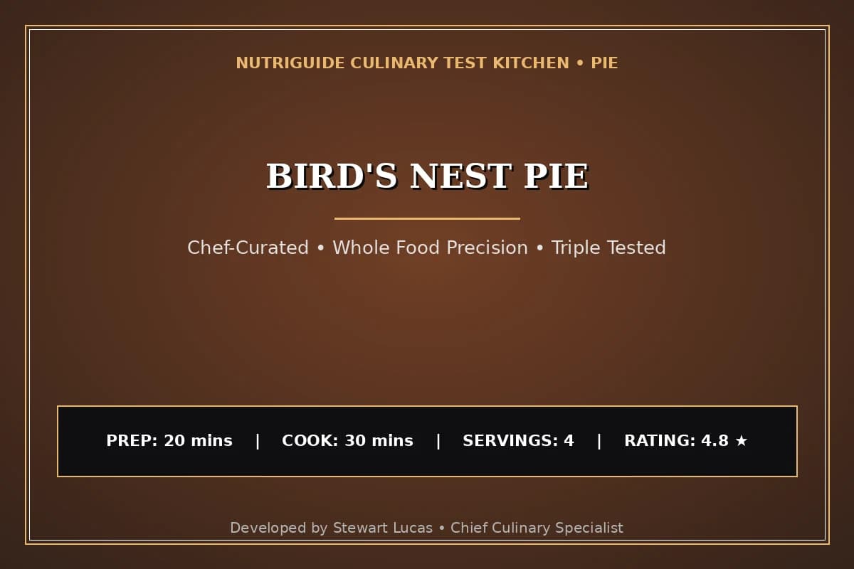 Bird'S Nest Pie