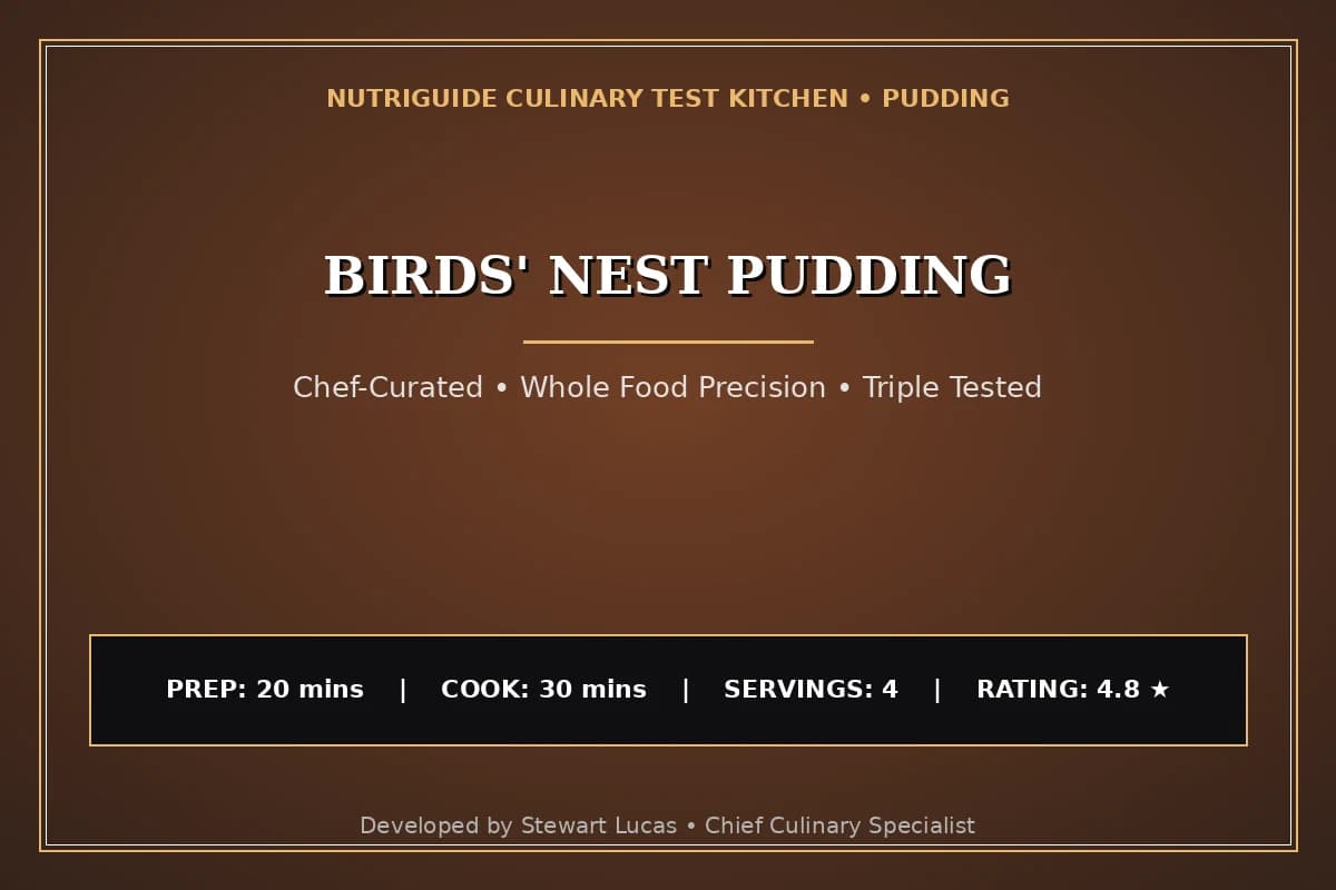 Birds' Nest Pudding