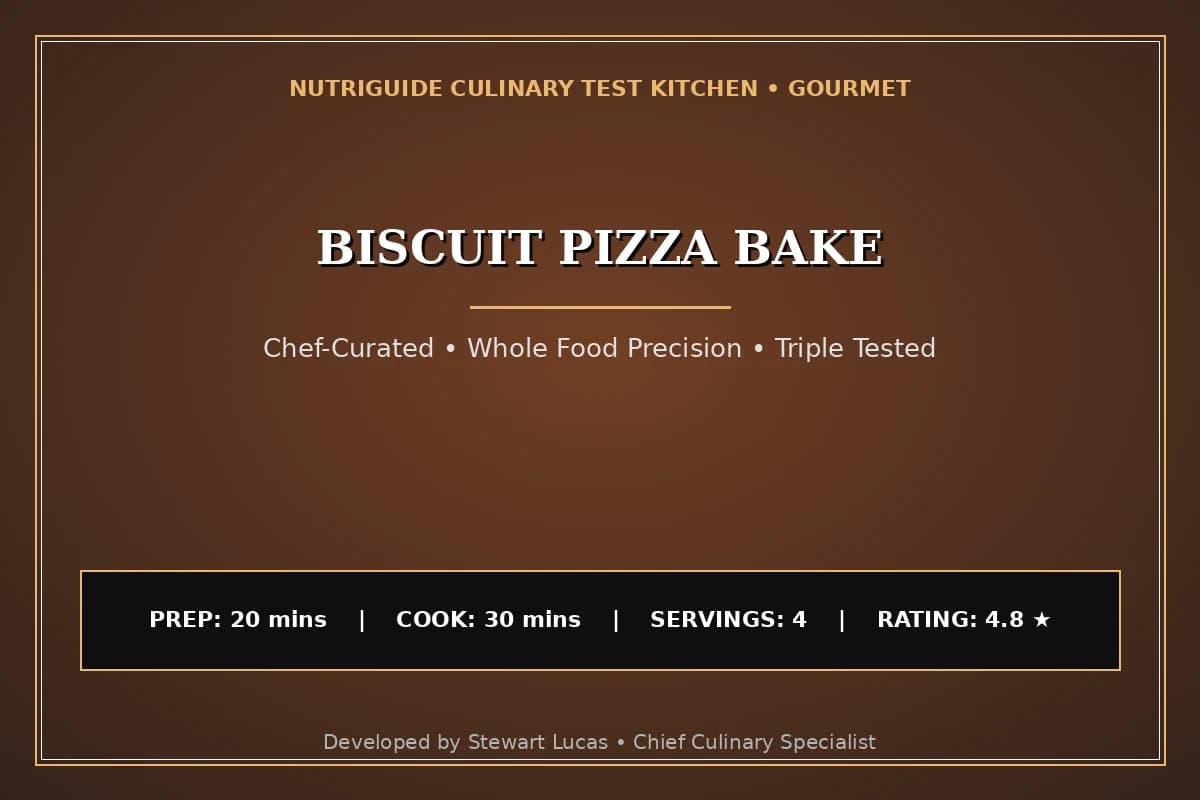 Biscuit Pizza Bake
