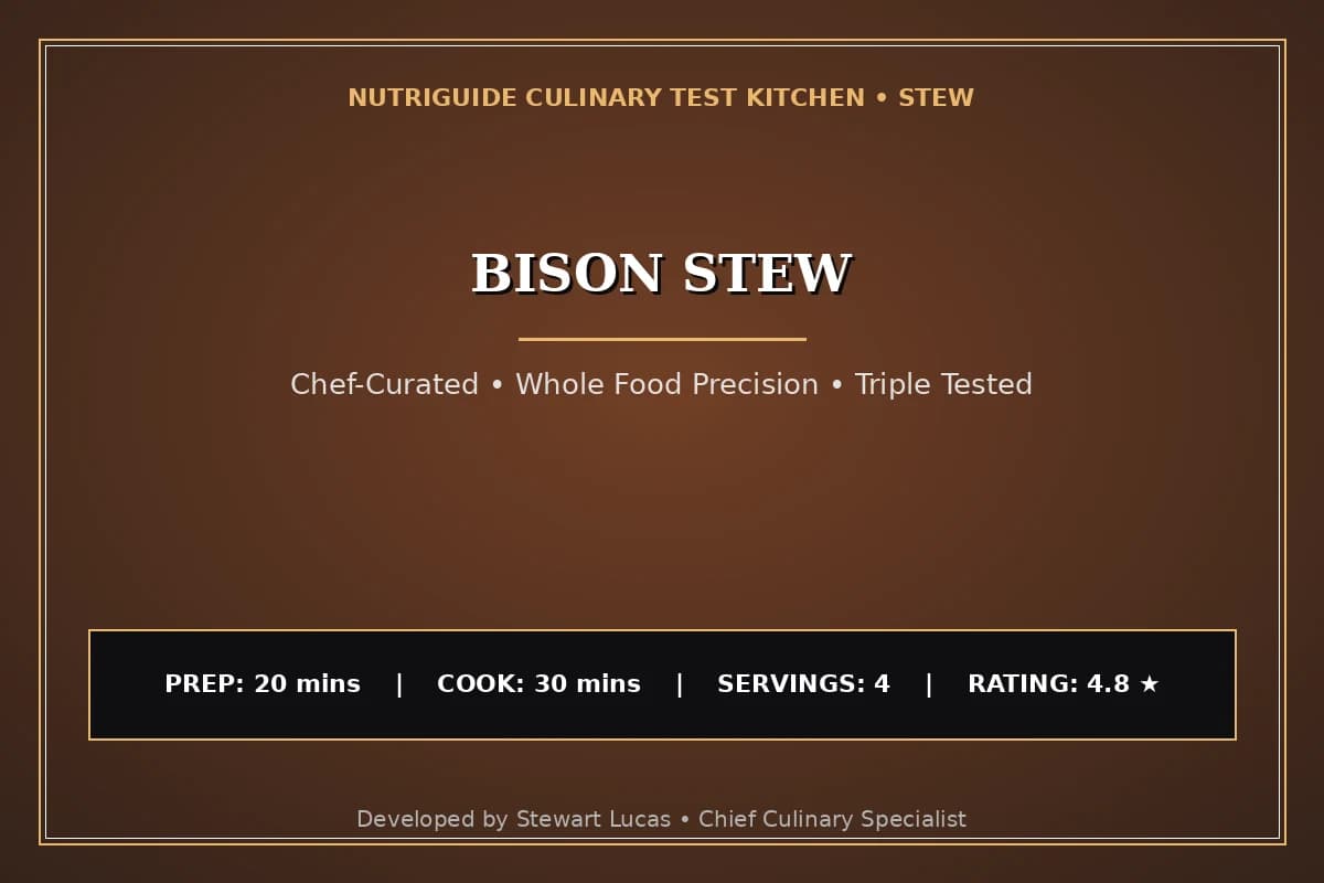 Bison Stew