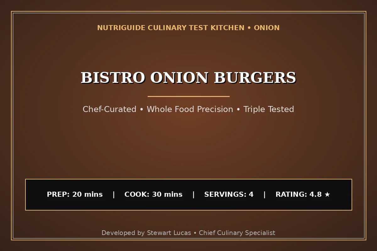 Bistro Onion Burgers