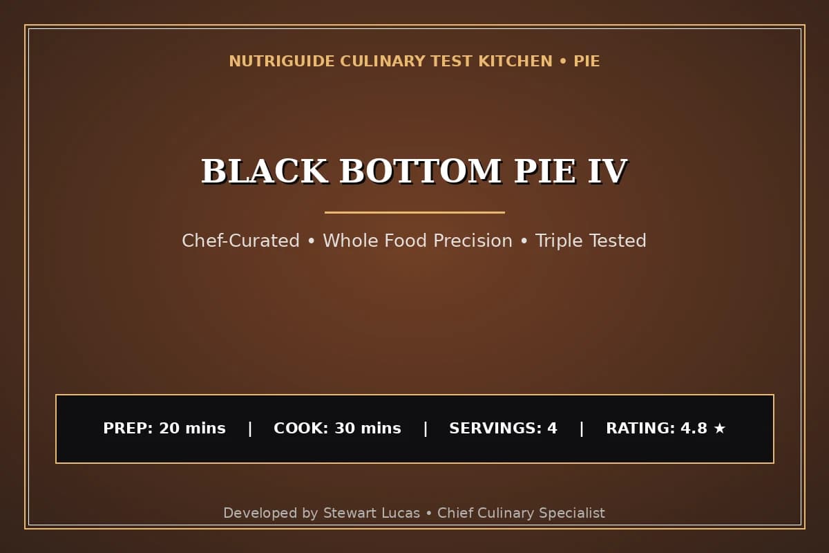 Black Bottom Pie Iv