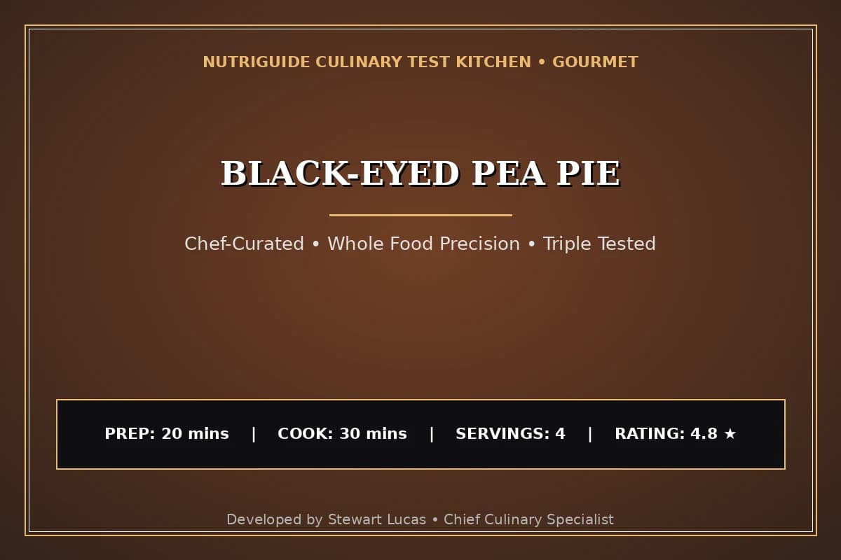 Black-Eyed Pea Pie