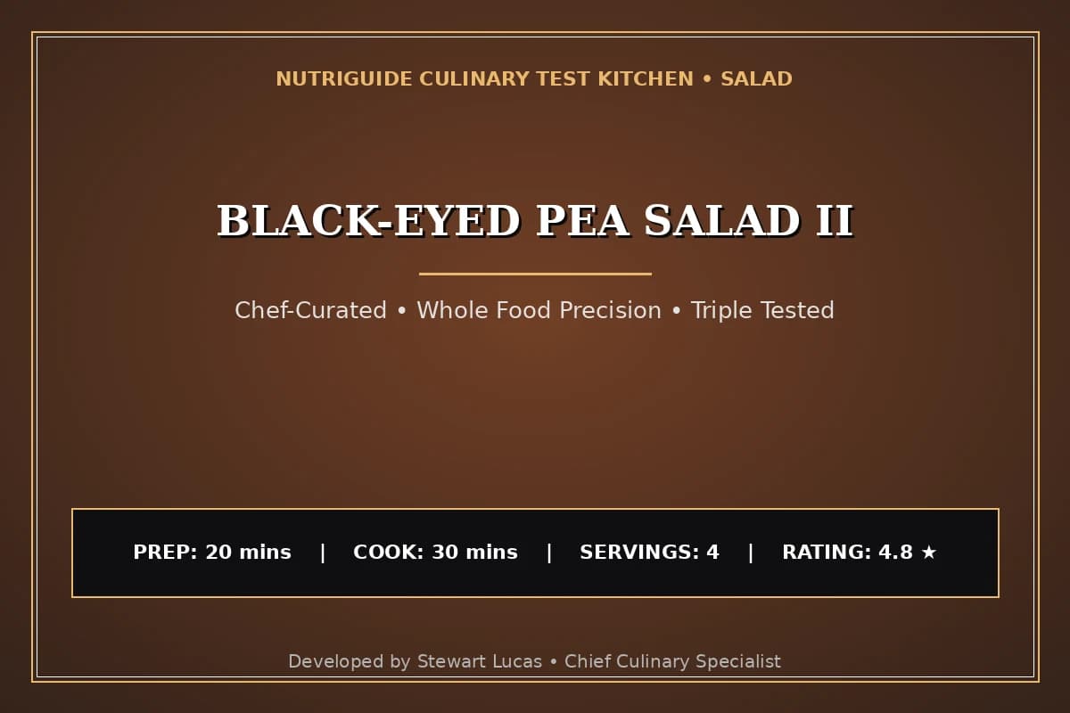 Black-Eyed Pea Salad Ii