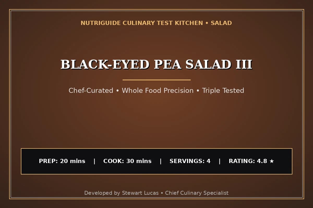 Black-Eyed Pea Salad Iii