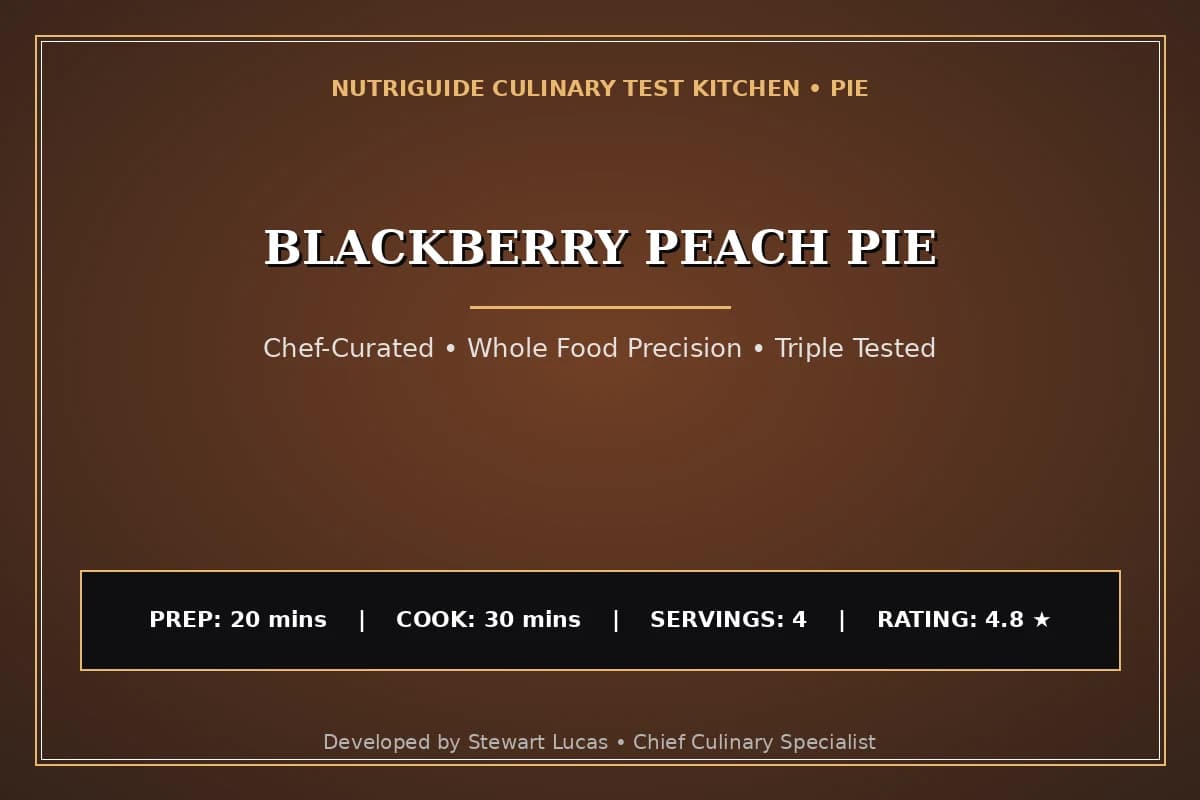Blackberry Peach Pie