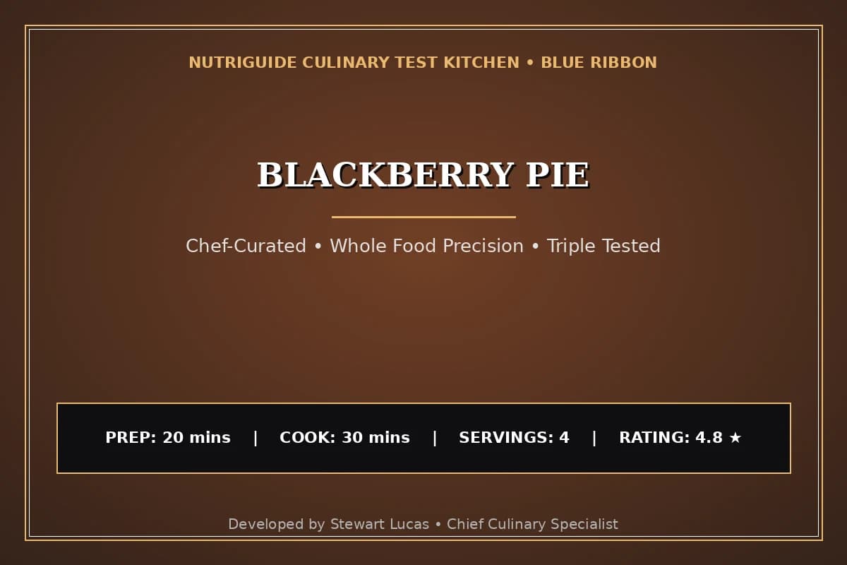 Blackberry Pie