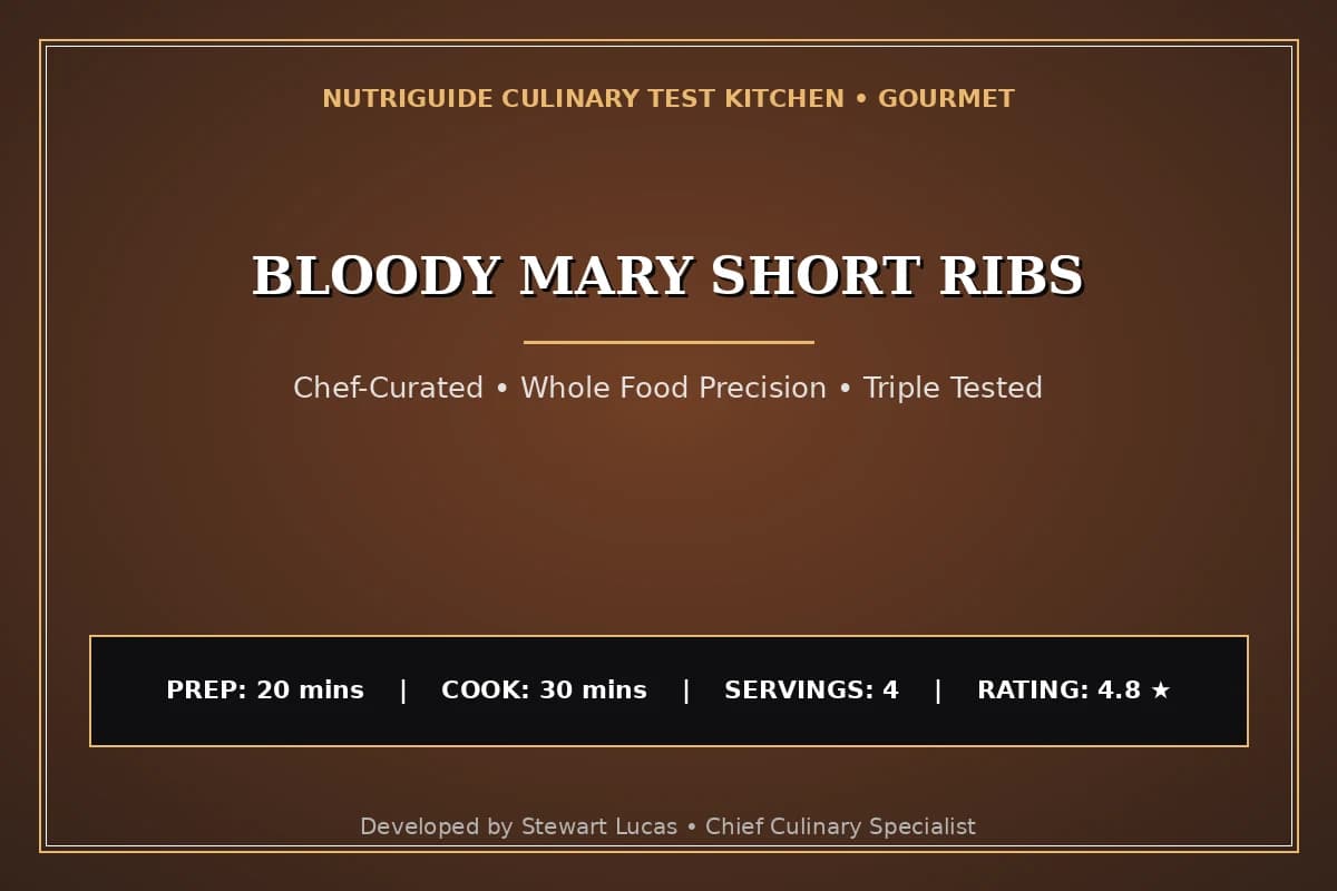 Bloody Mary Short Ribs