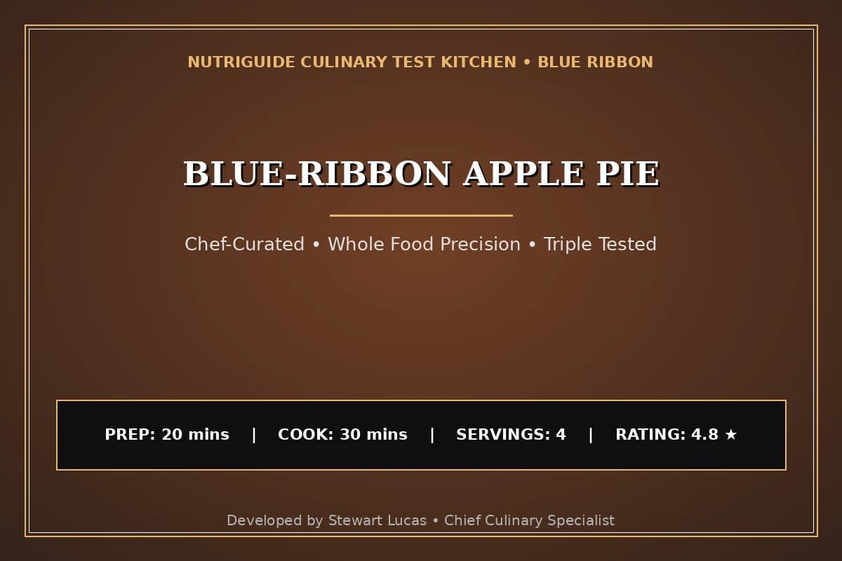 Blue-Ribbon Apple Pie