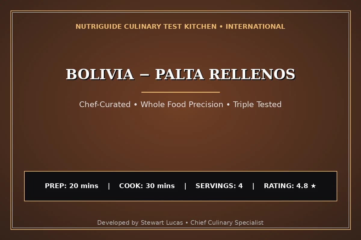 Bolivia − Palta Rellenos