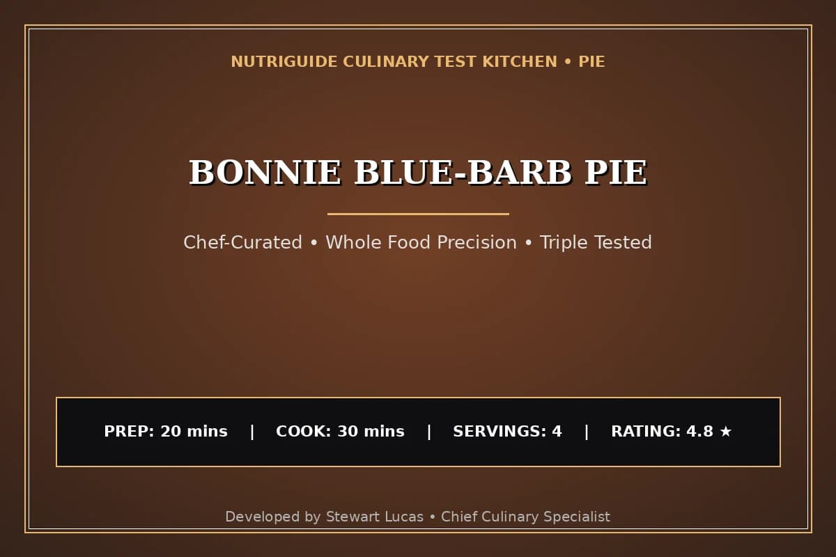 Bonnie Blue-Barb Pie