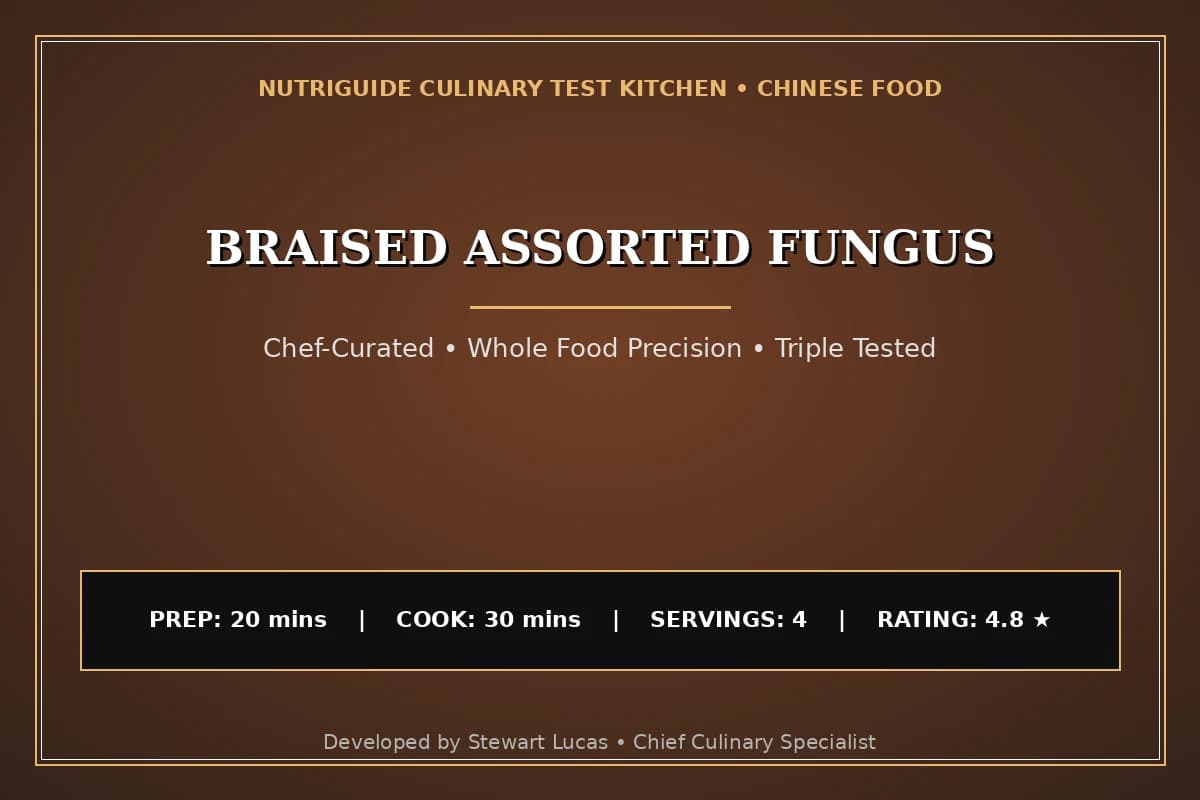 Braised Assorted Fungus