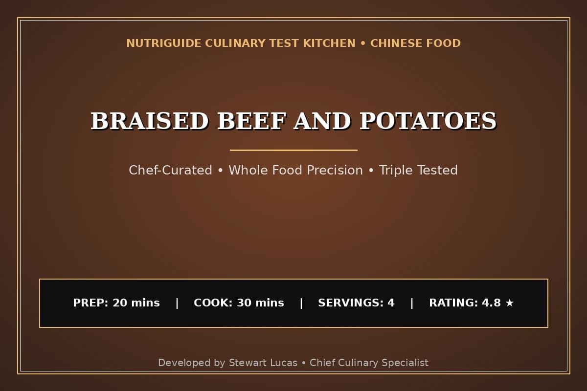 Braised Beef And Potatoes