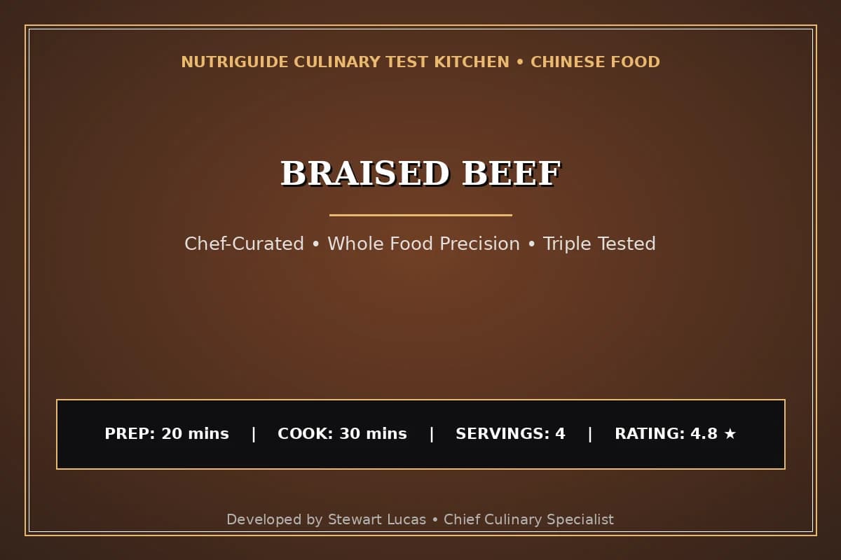 Braised Beef