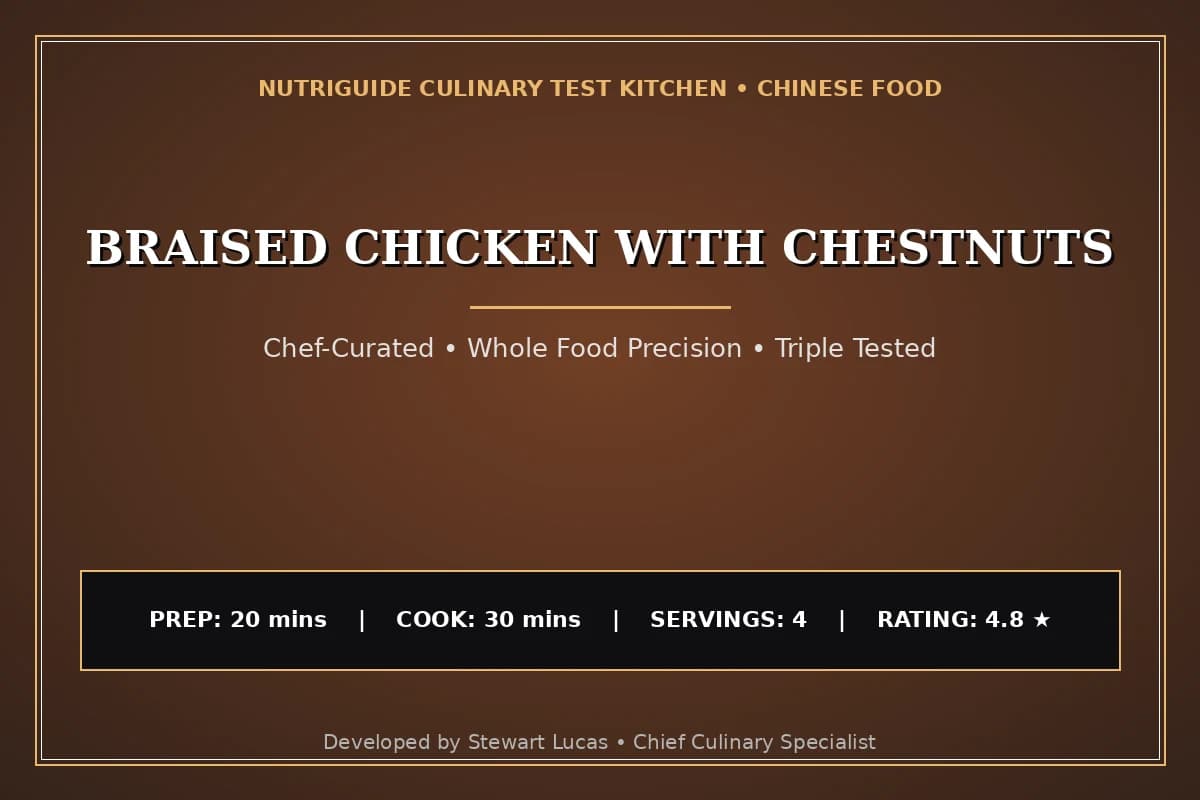 Braised Chicken With Chestnuts