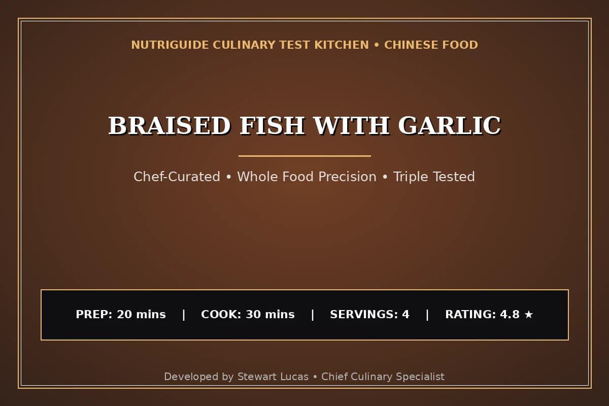 Braised Fish With Garlic