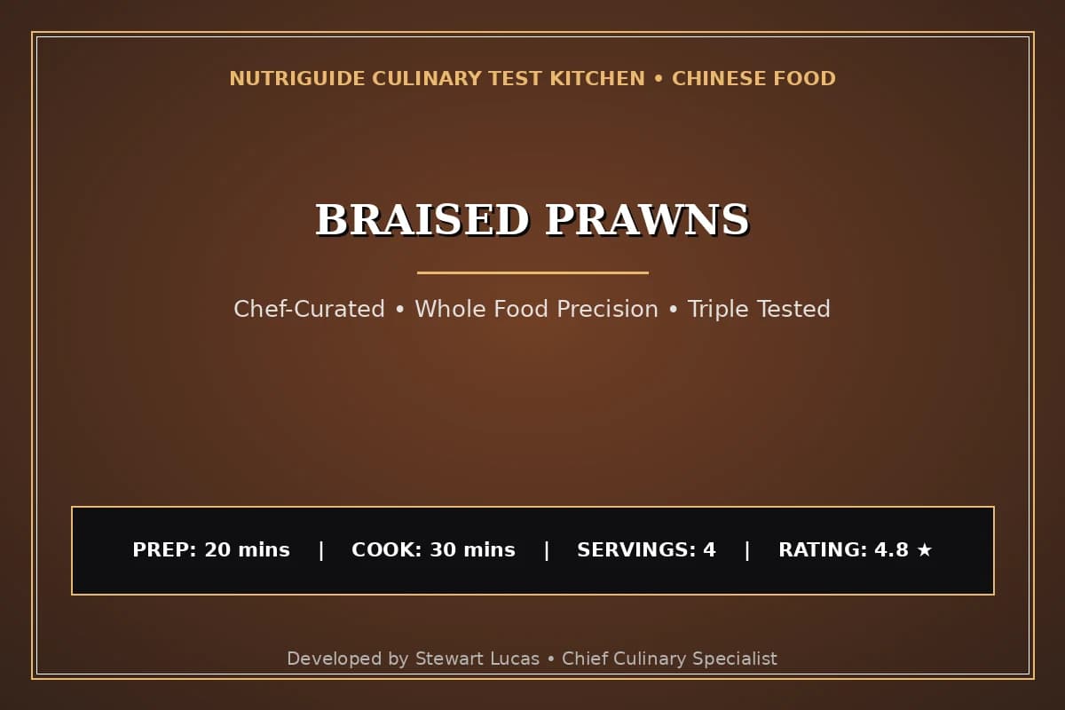 Braised Prawns