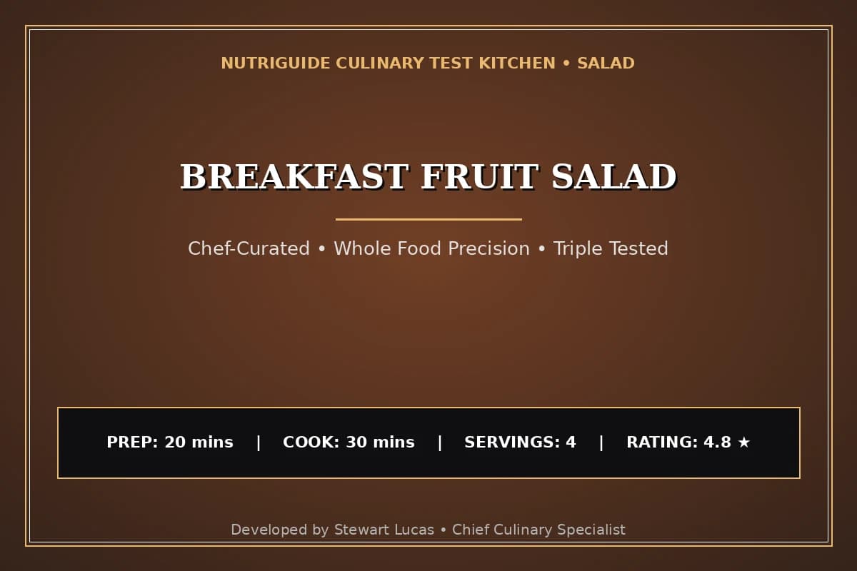 Breakfast Fruit Salad