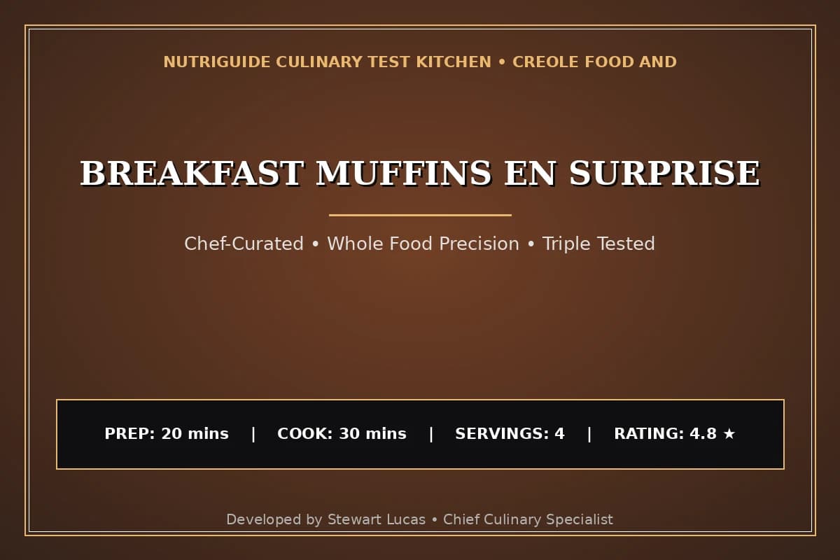 Breakfast Muffins En Surprise