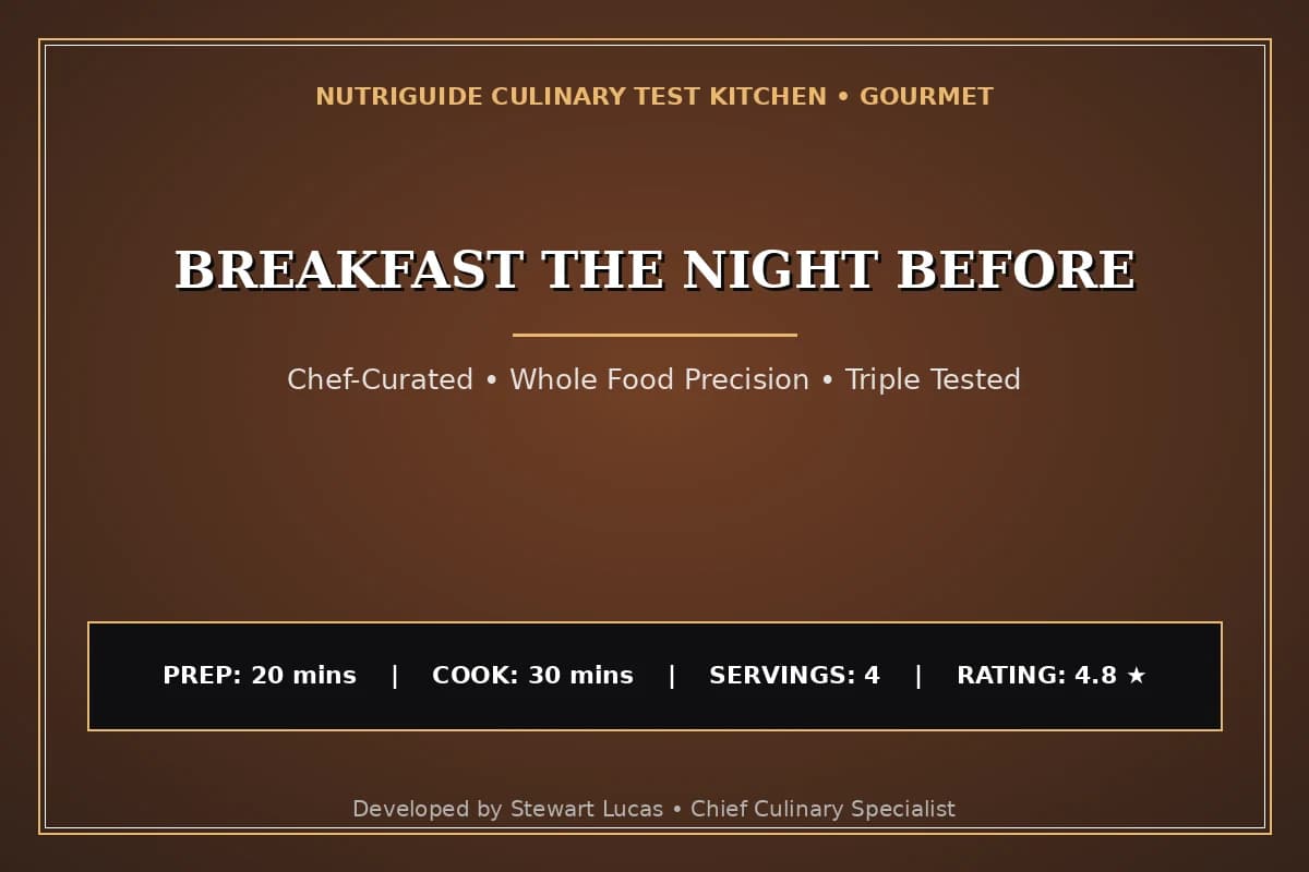 Breakfast The Night Before