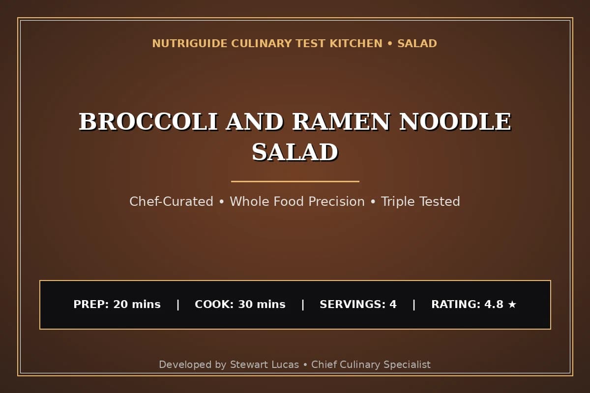 Broccoli And Ramen Noodle Salad