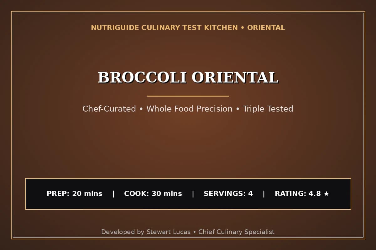 Broccoli Oriental