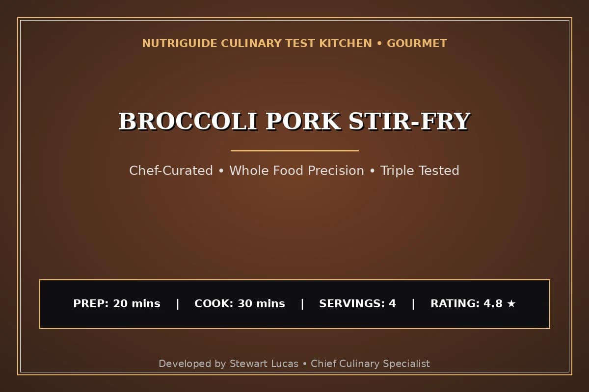 Broccoli Pork Stir-Fry