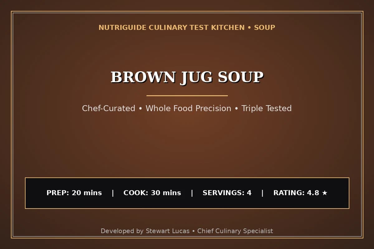 Brown Jug Soup