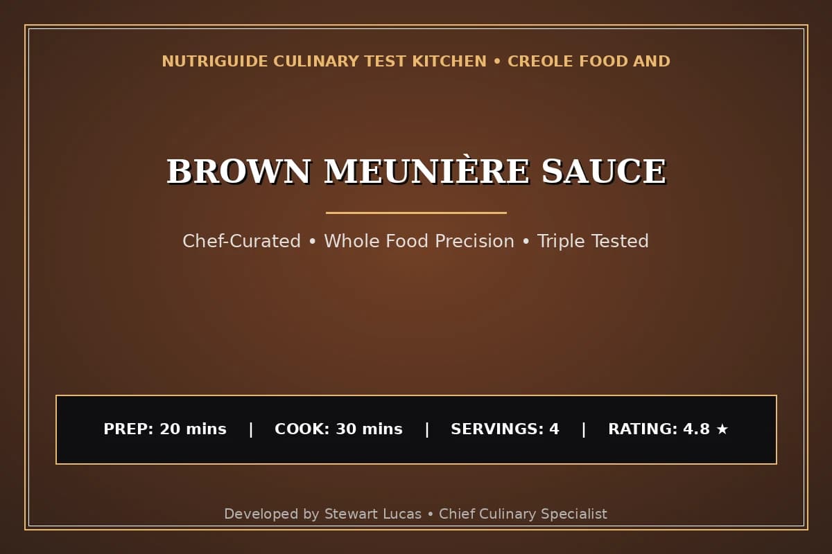 Brown Meunière Sauce