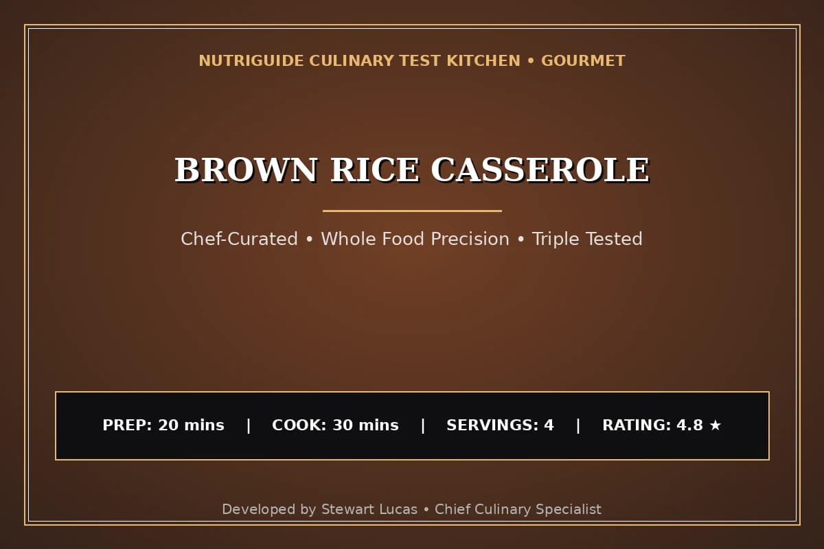 Brown Rice Casserole
