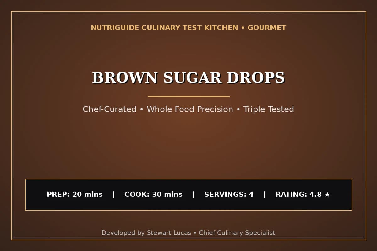 Brown Sugar Drops