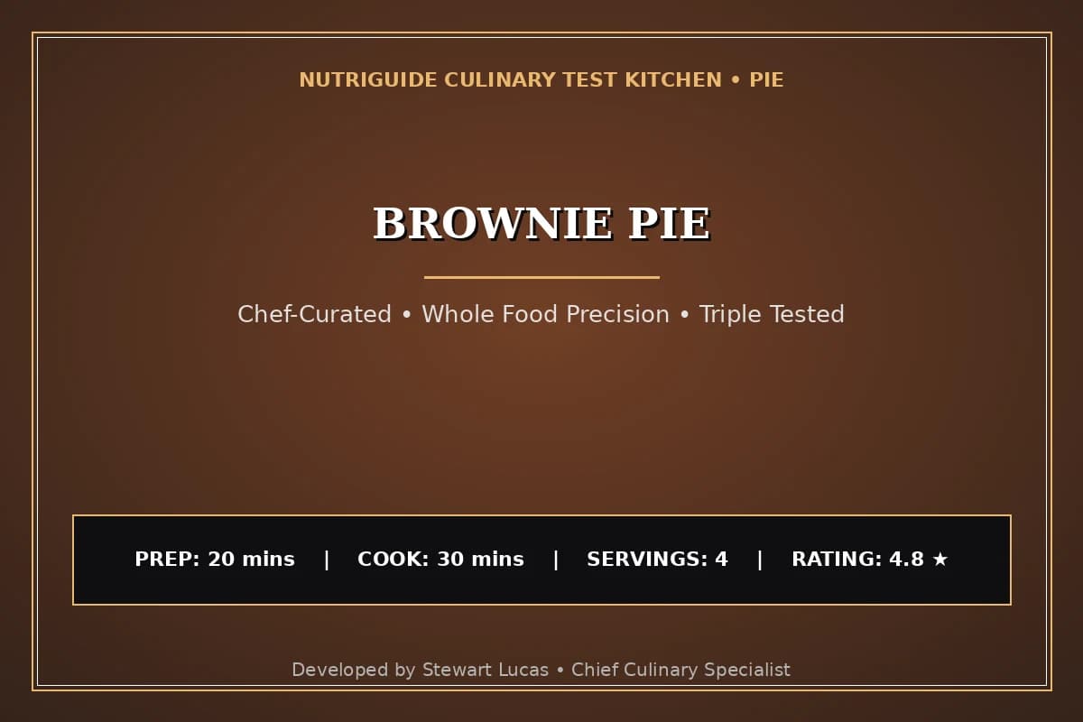 Brownie Pie