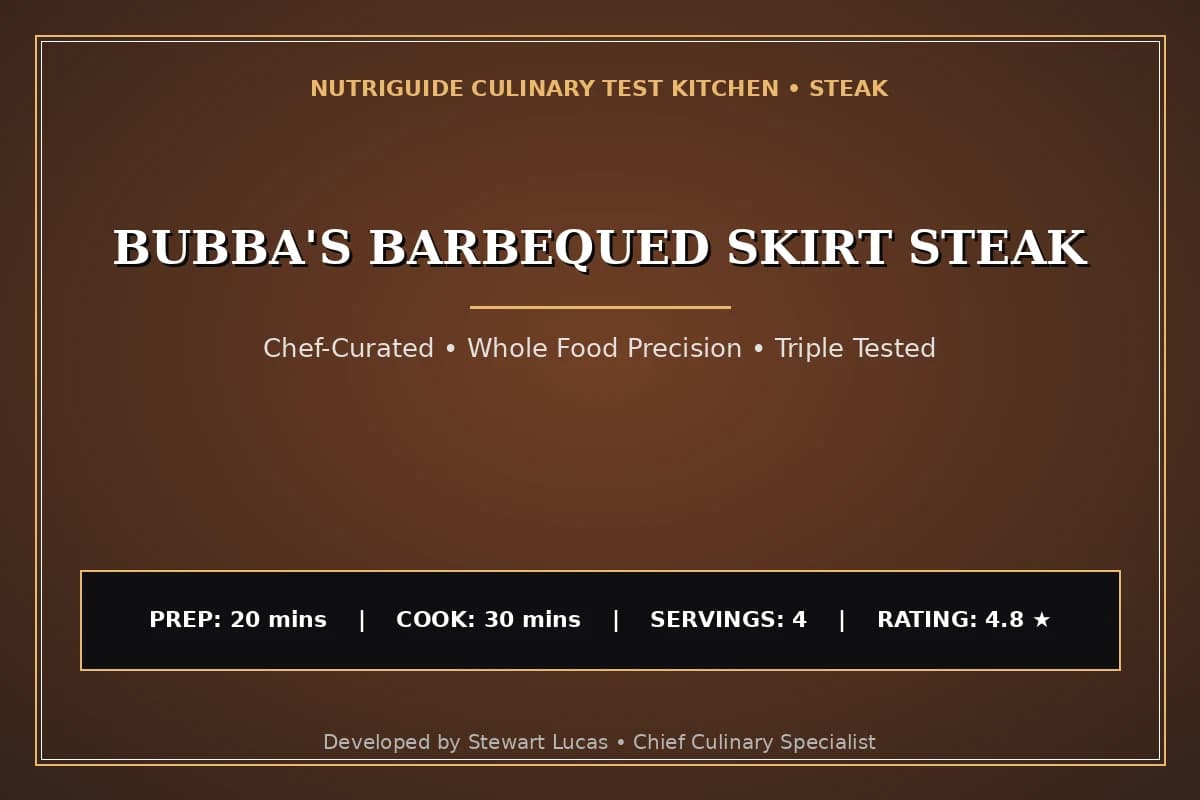 Bubba'S Barbequed Skirt Steak