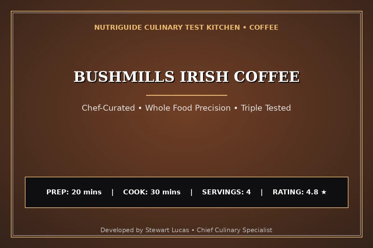 Bushmills Irish Coffee