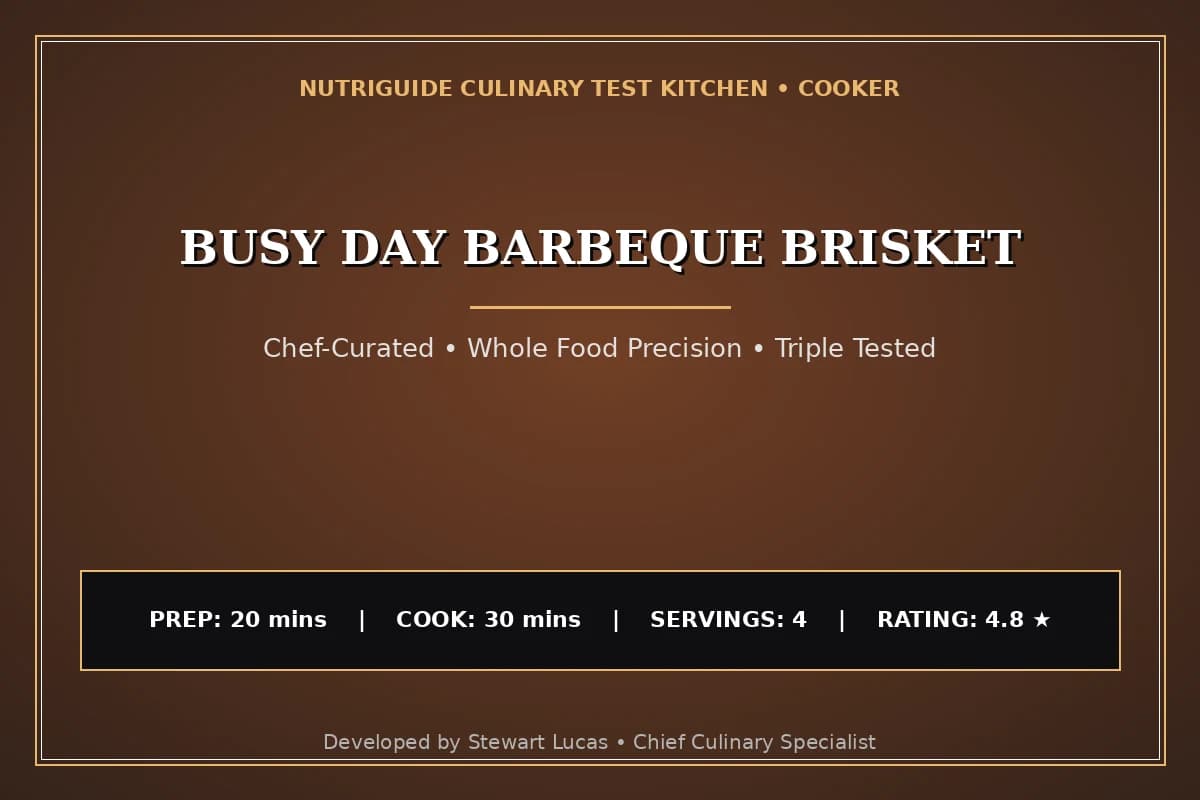 Busy Day Barbeque Brisket