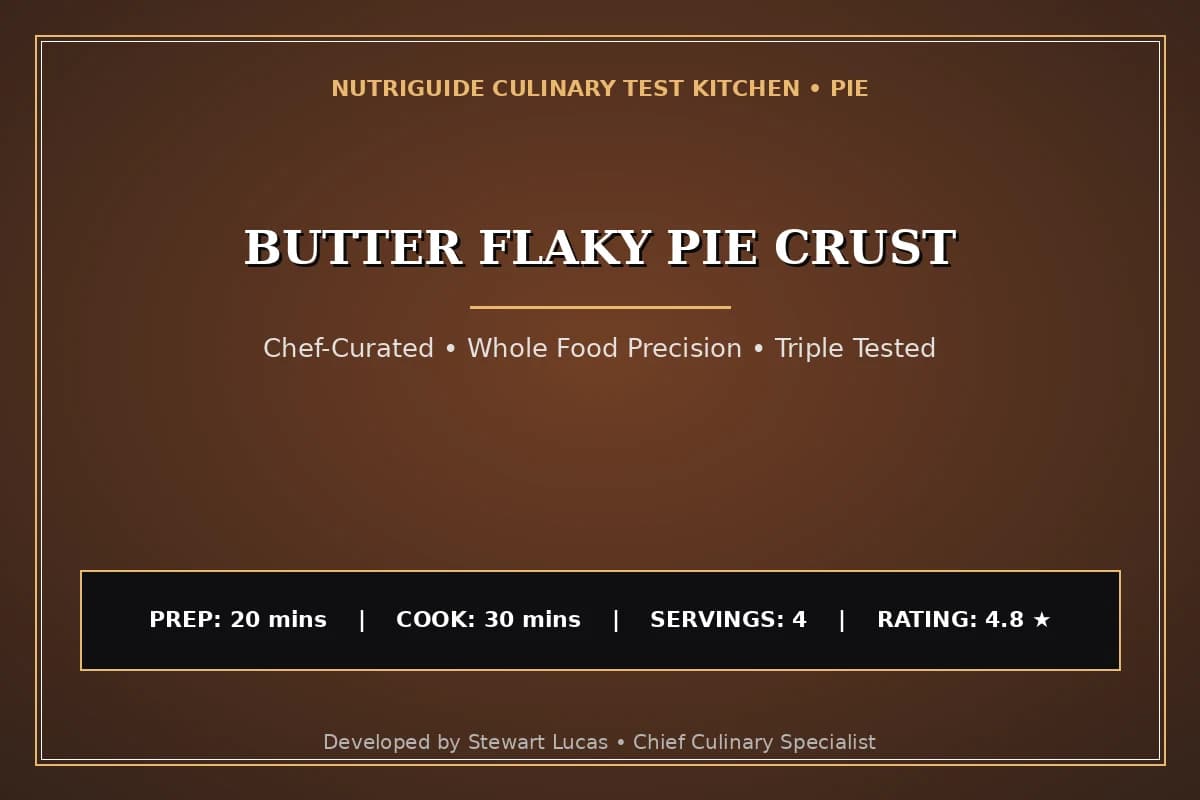 Butter Flaky Pie Crust