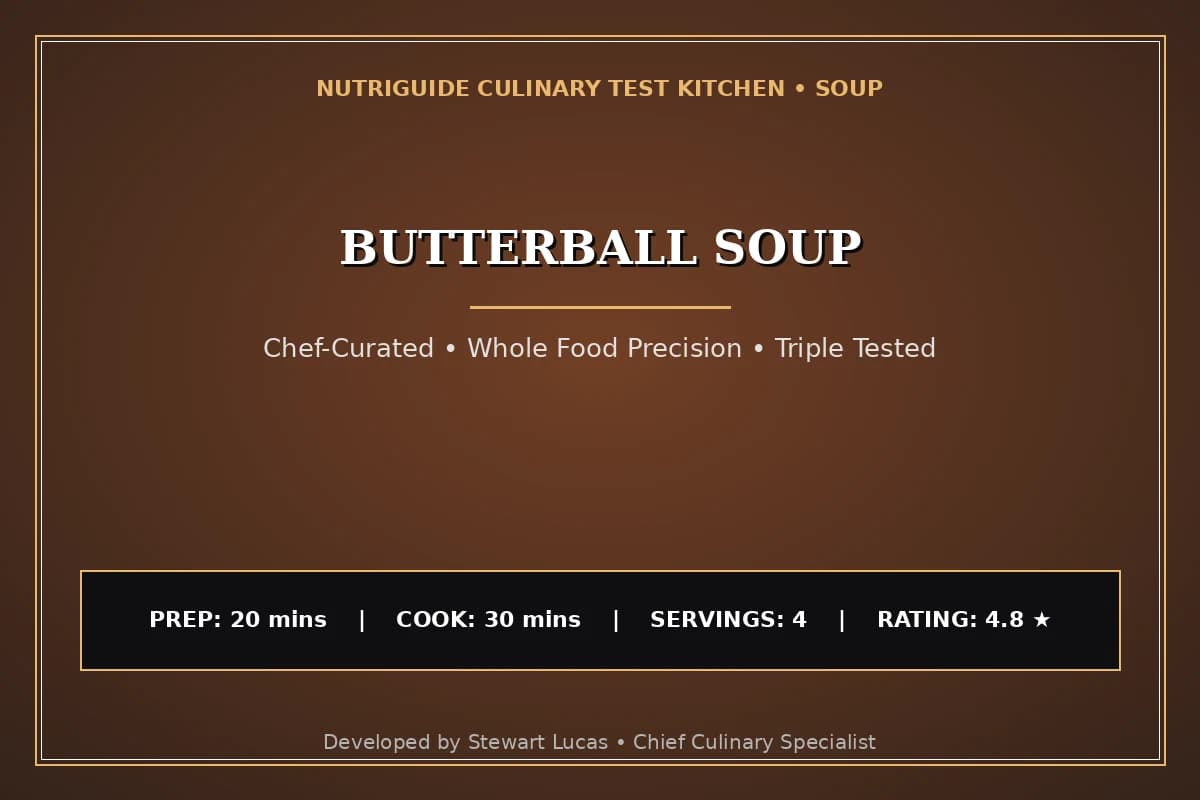 Butterball Soup