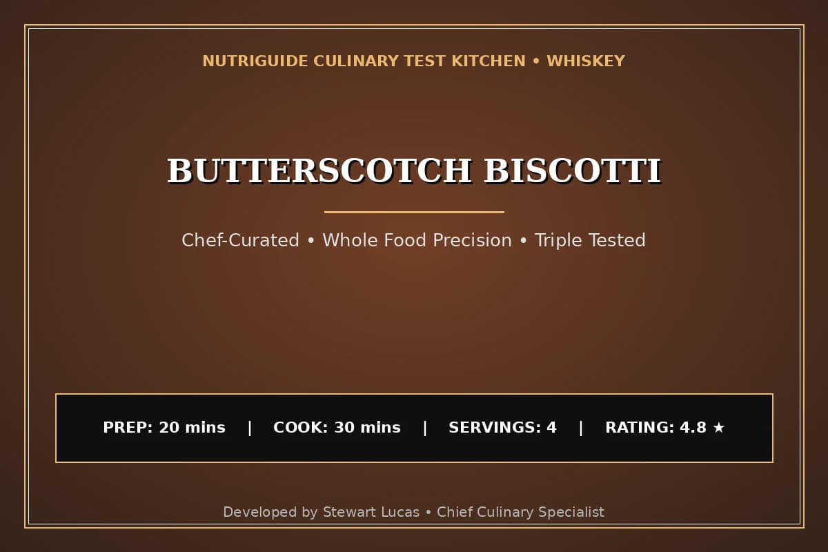 Butterscotch Biscotti
