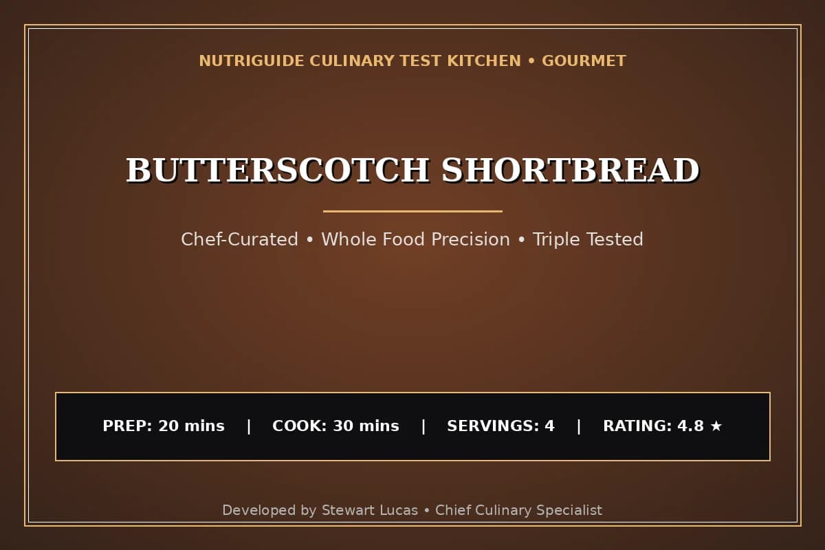 Butterscotch Shortbread