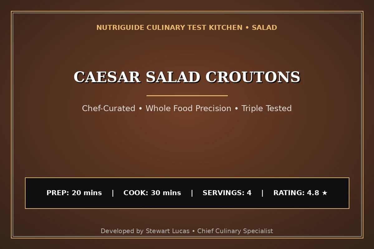 Caesar Salad Croutons