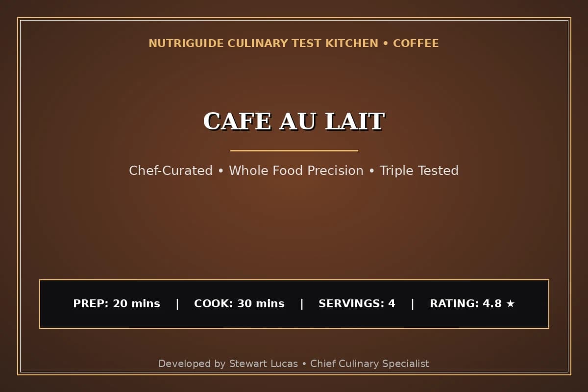 Cafe Au Lait