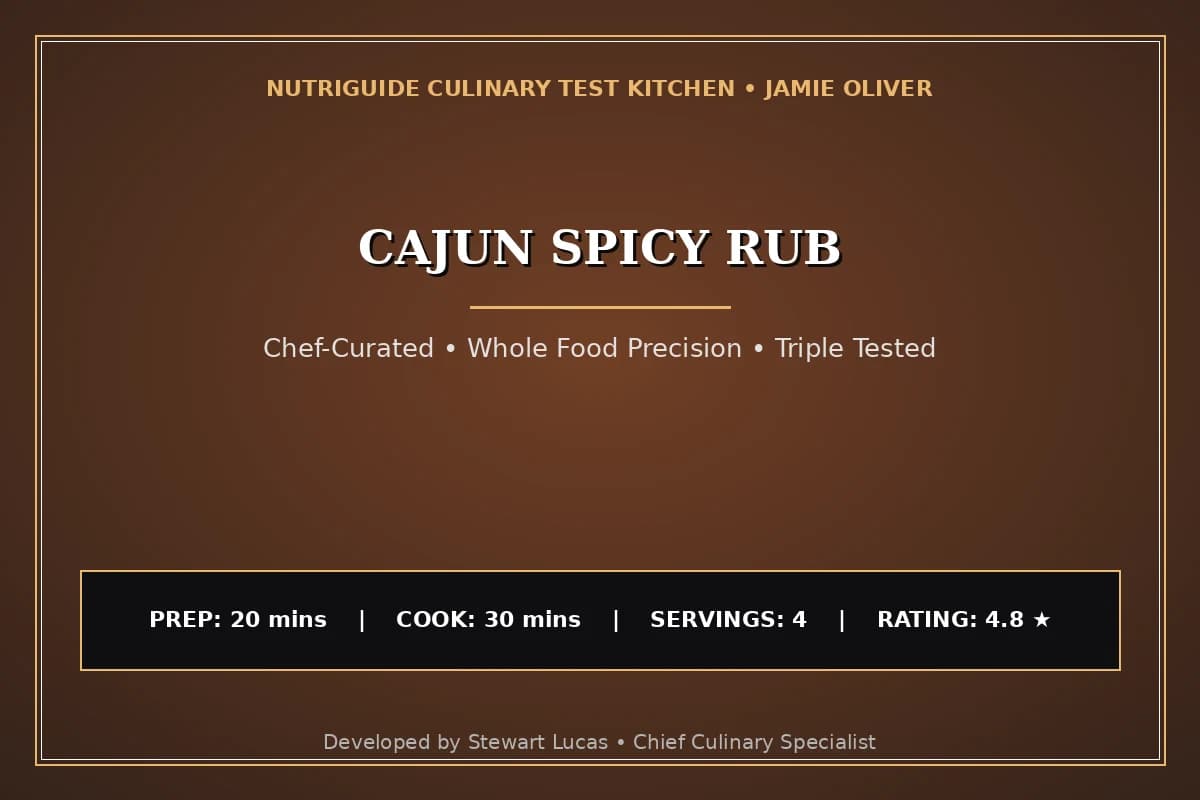 Cajun Spicy Rub