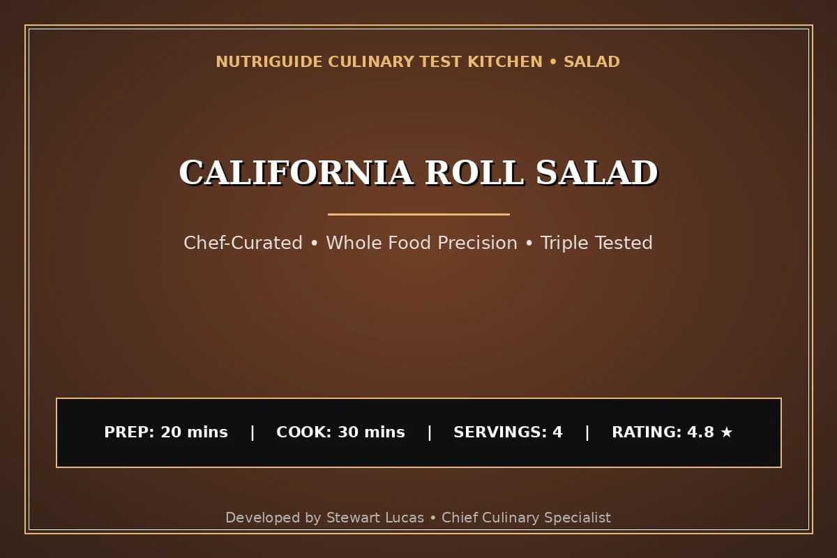 California Roll Salad
