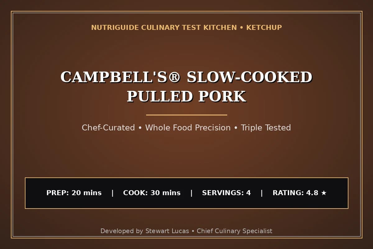 Campbell'S® Slow-Cooked Pulled Pork