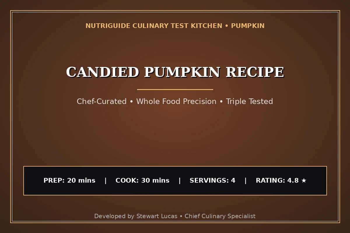 Candied Pumpkin Recipe