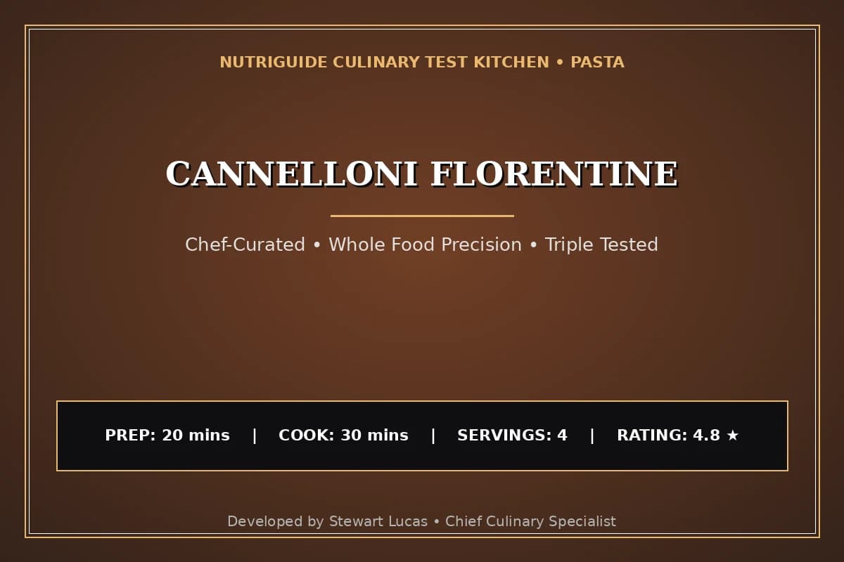 Cannelloni Florentine