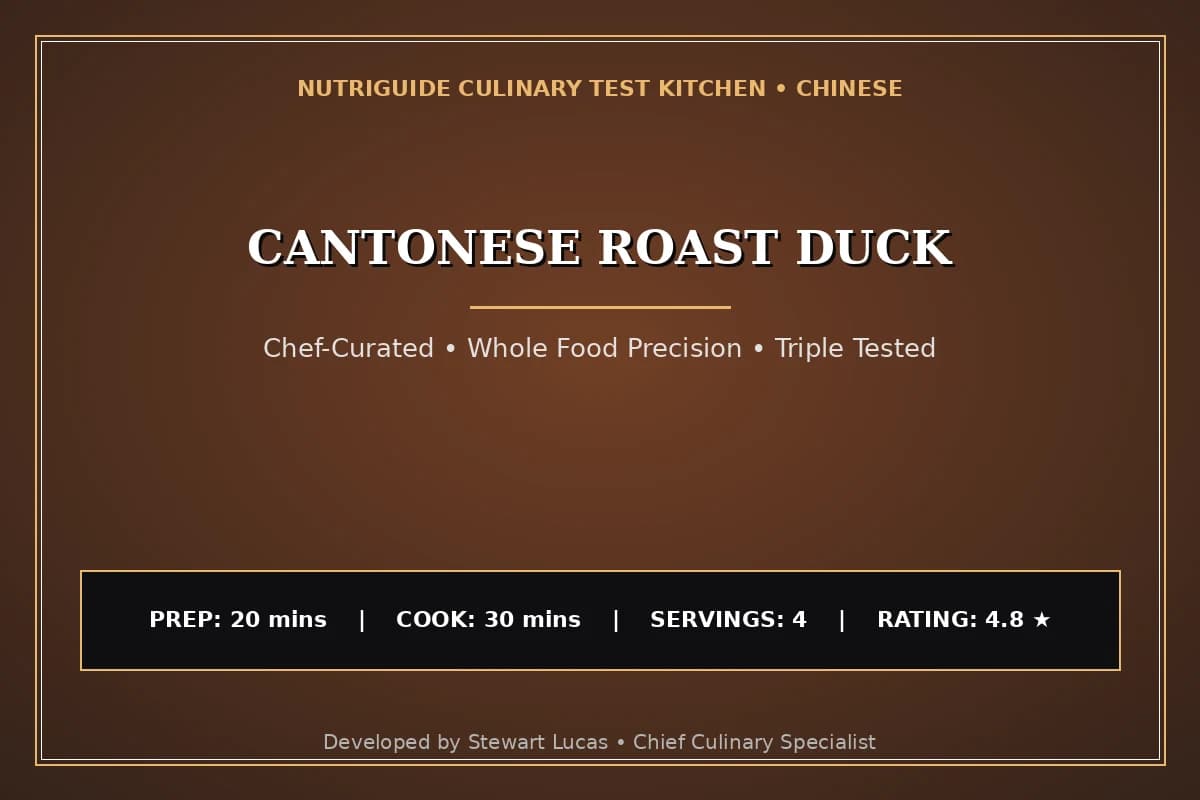 Cantonese Roast Duck