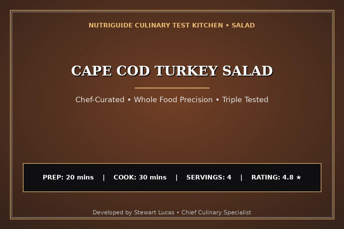 Cape Cod Turkey Salad