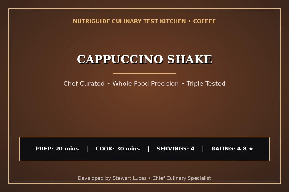 Cappuccino Shake