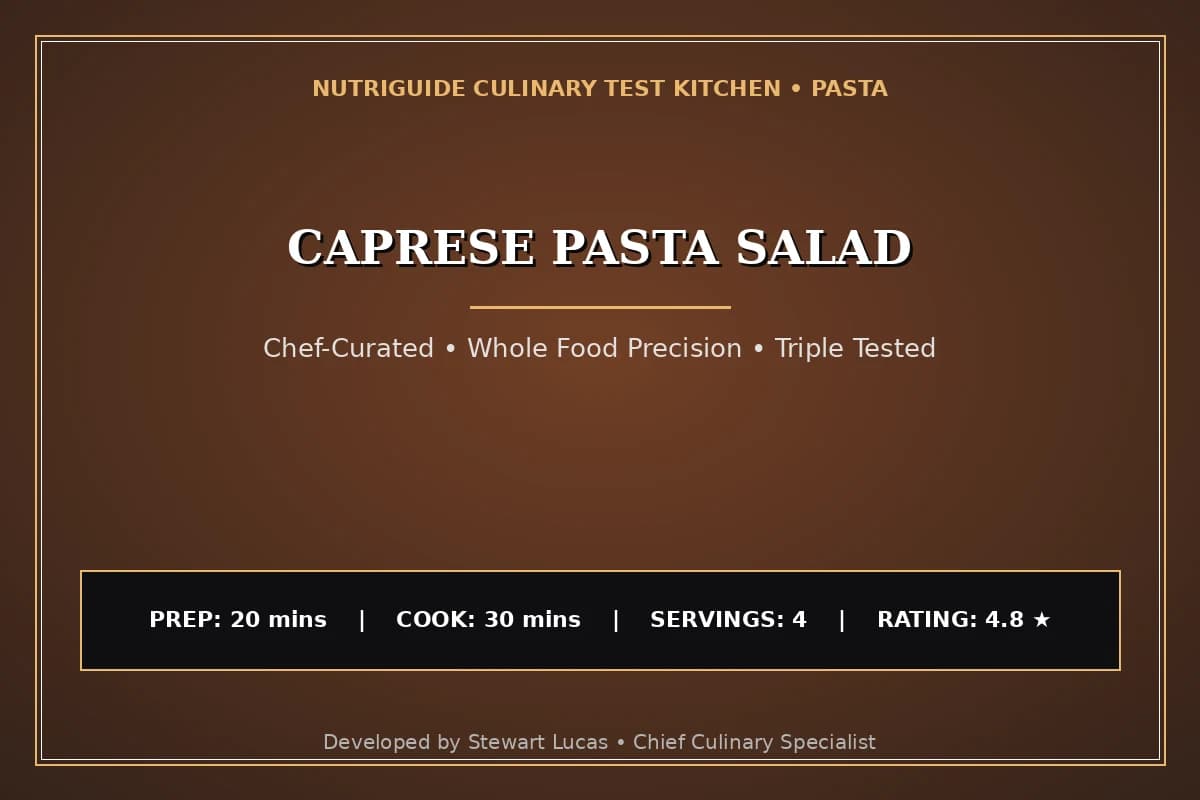 Caprese Pasta Salad